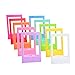 Sunmns 10 Pieces Colorful Mini Photo Picture Frames Compatible with Fujifilm Instax Mini Cameras, Link Smartphone Printer Films