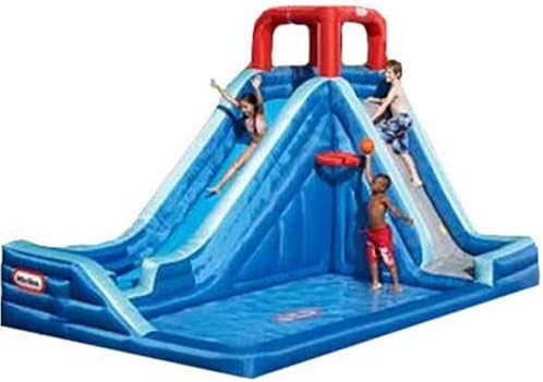 little tikes pool with slide