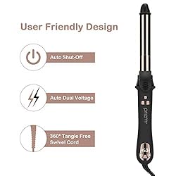 Prizm 1 Inch Wavy Professional Rotating Curling