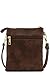 Functional Multi Pocket Crossbody Bag (Coffee)