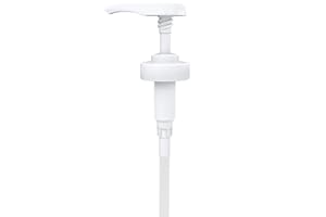 1 Gallon Pump Dispenser - Leak-Proof Pump for Gallon Jug with 1.5" 38/400mm Neck, Lock-Ring and Standard Cap Closure - Durabl