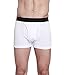 CYZ Men's 5-Pack Comfortable Cotton Boxer Brief-White-L