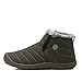 SITAILE Men Winter Warm Snow Boots With Fur