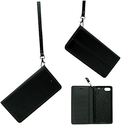 iPhone 7 Case, Swoggle Gear iPhone 7 Wallet Case Premium Phone Case Design [Card Holder] [Book Design] Magnetic Closure Stand Flip Protective Cover Case for Apple iPhone 7 - Black