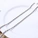 Qiyun (TM) Cute Fat Blue Belly Owl Fashion Punk Rock Style Rhinestone White K Necklace