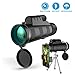 Ltrototea Monocular Telescope - 40X60 HD Monocular Scope High Definition Smartphone Monocular Adults Kids- BAK4 Prism FMC Spotting/Travelling/Bird Watching