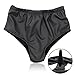Unisex Sexy Briefs with Massage Stick Flexible Leather Strap On Pants