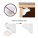 Sunnest Baby Safety Magnetic Locks for Cabinets Doors Drawers Cupboards – No Drilling, No Screws, Self Sticking, 6 Locks + 2 Keys
