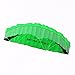Besra Huge 102inch Dual Line Parachute Stunt Kite with Flying Tools 2.6m Power Parafoil Kitesurfing Training Kites Outdoor Fun Sports for Beach (102inch Green)