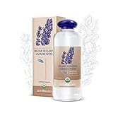 Alteya Organics Bulgarian Lavender Water Toner - 500ml, 17oz, USDA Organic, From Alteya's Distillery, Skin Care Grade, Special Thermal-Distilled
