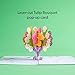 Lovepop Tulip Paper Bouquet Pop Up Card, 5x7-3D Greeting Card for Mom, Paper Flower Pop Up Card for Spring or Summer, Anniversary Card, Thinking of You, Pop Up Mother's Day Card