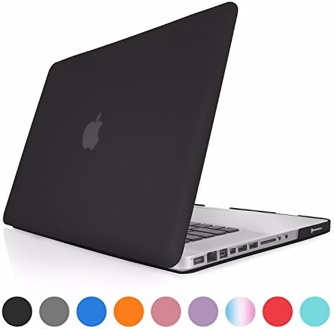 Mobility Durable Case Cover For MacBook - Soft-Touch Plastic Shell Fits MacBook Pro 15.4" with Retina Display - Model A1398 - Black