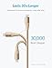 Anker Powerline+ II Lightning Cable (6ft), MFi Certified for Flawless Compatibility with iPhone X/8/8 Plus/7/7 Plus/6/6 Plus/5/5S and More(Gold)