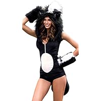 Yandy Deluxe Skunk Romper Costume