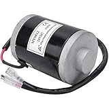 Alomejor 24V 100w Brushed Motor High Speed Brush Motor with Belt Pulley for Electric Bike Scooter E-Bike Controller