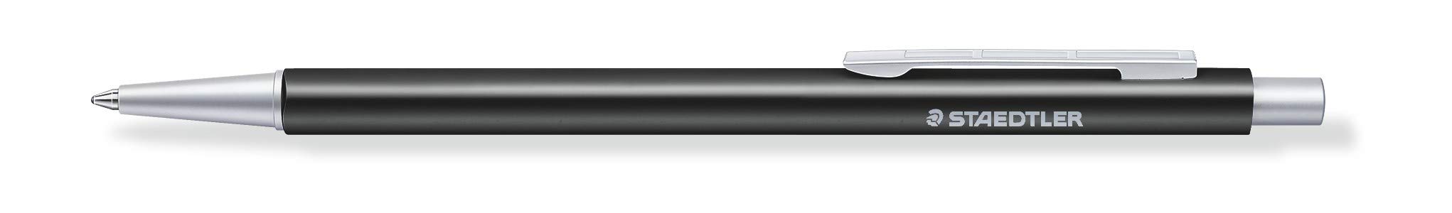 Staedtler 9POP3B Ballpoint Pen Aluminium Black