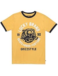 Camiseta Presidente Presidente de Lucky Brand Boys 'oso de manga corta