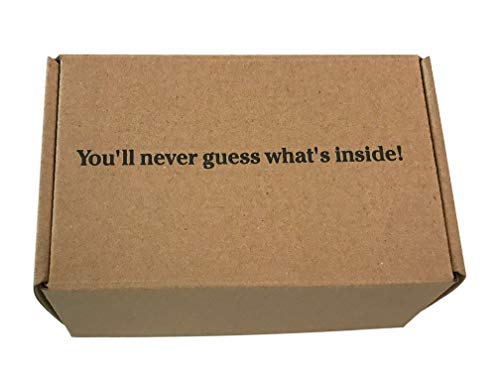 Potato Parcel - Send a message on a real potato! Funny replacement for greeting cards. Surprise gift box included. As seen on Shark Tank!