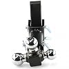 Heavy-Duty-Triple-Ball-Tow-Hitch-Mount-Drop-Turn-Steel-Hitch-13