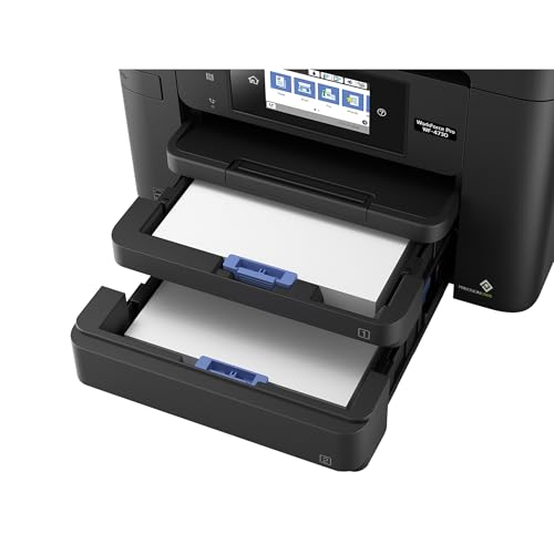 Epson WorkForce Pro WF-4740 Wireless All-in-One Color Inkjet Printer, Copier, Scanner with Wi-Fi Direct, Amazon Dash Replenishment Ready