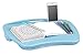 LapGear MyDesk Lap Desk with Device Ledge and Phone Holder, Single Unit, Alaskan Blue W/O Device Ledge