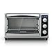 BLACK+DECKER TO1675B 6-Slice Convection Countertop Toaster Oven, Includes Bake Pan, Broil Rack & Toasting Rack, Stainless Steel/Black Convection Toaster Oven