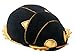 Egyptian Black and Gold Scarab. Egyptian Stuffed Plush Doll. Cute Little Soft Cuddly Collectible Toy H:5.25