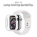 Spigen Thin Fit Designed for Apple Watch Case for 44mm Series SE2/6/SE/5/4 - White