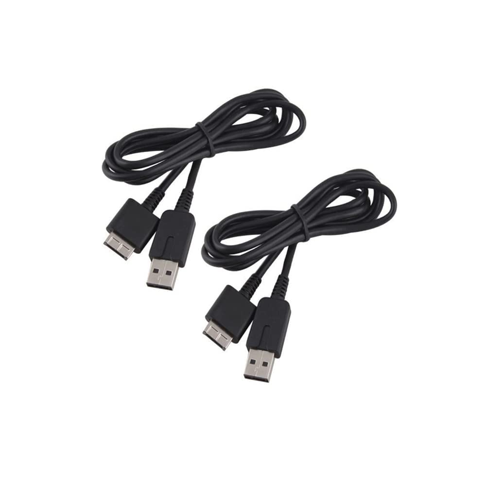 CHILDMORY 2 x USB Charger Cable 1.2 m / 3.9 ft for Data Transfer Charging Cable PS Vita PS Vita 1000