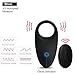 SVAKOM Winni Powerful Vibrating Cock Rings - Wireless Remote Control Penis Rings for Male or Couples - Adult Sex Toys Massagers Clitoral Stimulators Full Silicone Waterproof Vibes for Lovers(Black)