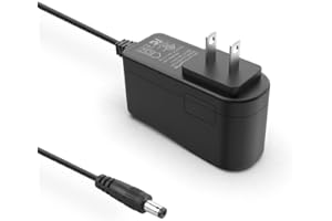 JOVNO Guitar Pedal Power Supply, 9V, 1.7A, DC Power Cord Adapter for Guitar Pedals Keyborad Pedalboard and More Devices Require 9 Volt 1.7 Amp, 9VDC Power Cable【Tip Negative】 6.6FT