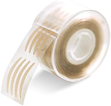 Double Eyelid Stickers-600 Pairs Adhesive Invisible Fiber - Natural Complexion Eyelid Tape (SLIM) (SLIM)