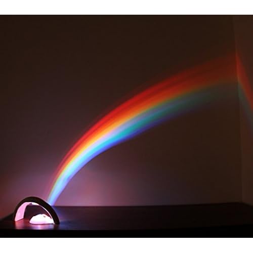 Rainbow In My Room Tabletop Décor Night Light Projector - Uncle Milton Home & Kitchen, Home Décor, Kids' Room Décor, Lamps & Lighting
