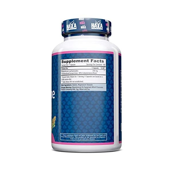 Haya-Labs-Ecdysterone-250mg-100-Capsules Haya Labs Ecdysterone 250mg 100 Capsules