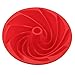 Sago Brothers Large Spiral Shaped Bundt Pan, Flower Shaped Bundt Cake Pan Nonstick Silicone Baking Mold Decorating Bundt cake mold Set of 2