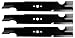 (3) USA Mower Blades for Bad Boy 038-3000-00, Gravely 04919100, 32