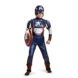 Captain America Movie Classic Muscle Costume - Small (4-6)