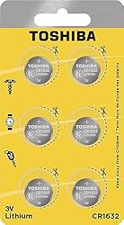 TOSHIBA CR1632 3V Lithium Coin Cell Child Resistant