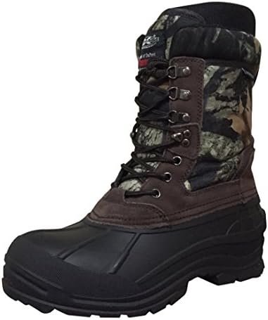 ClimaTex X Mens YC10 Hunting Boots, Camouflage/Brown &amp; Black, 7.5 M US