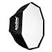 Godox 80cm / 31.5in Portable Octagonal Umbrella Reflector Softbox with Bowens Mount for Flash Speedlite
