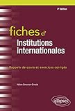 Fiches d'Institutions internationales by 