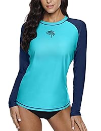 Camiseta de natación para dama (manga larga, UPF 50+)