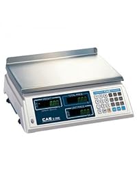 CAS s 200030lb Perfil Bajo Precio Computación escala, Capacidad de 30lb, 0.01lb Legibilidad