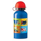 Crocodile Creek Eco Kids Blue Vehicle Stainless Steel Drinking Water Bottle 7