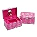 Princess Kids Musical Jewelry Box - Hot Pink Glittery Kids Music Box With Ring Holder - Lucy Locket