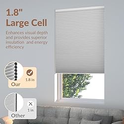 Boolegon Blackout Cellular Shades Cordless Pull