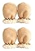 MarJunSep 4 Pairs Baby Mittens Gloves Sherpa Lined Fleece for 0-12 Months Infant No Scrach Winter Warm Mittens