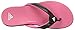 adidas Performance Women's Supercloud Plus Thong W Athletic Sandal,Black/Solar Pink/Grey,8 M US