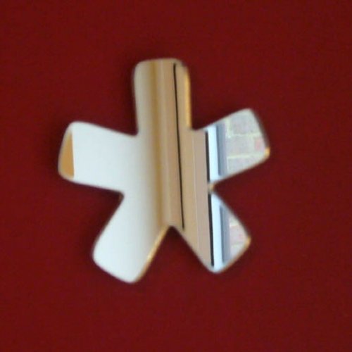 Super Cool Creations Asterisk Mirror - 8cm for 10cm Letters
