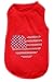 Parisian Pet USA Flag Dog T-Shirt, Small